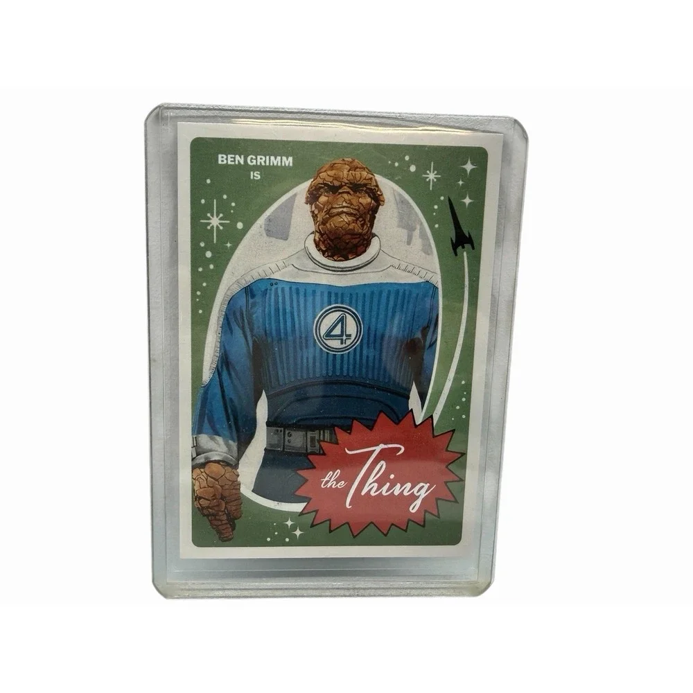 Fantastic Four cafe‎ card The Thing
